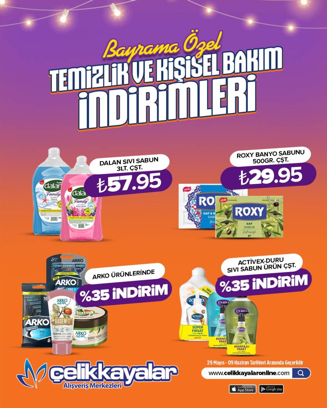 Konya’nın zincir marketinde bayram erken başladı 19